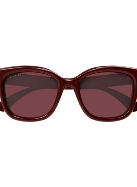 GUCCI 女士眼镜 GG1830SK003 CO 红色古驰 几何框太阳镜