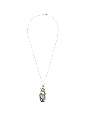 LOEWE 女士项链 JJ39241X053736 SS2026 银色 吊【付后1h可退】