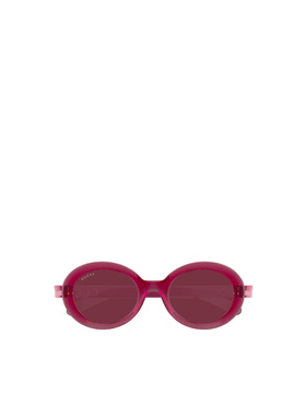 GUCCI 女士眼镜 GG1722SA004 SS2025 古驰 全框红色太阳镜