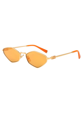 MIU MIU 女士太阳镜 0MU56ZS5AK40D AW2025 黄色 Sunglasses