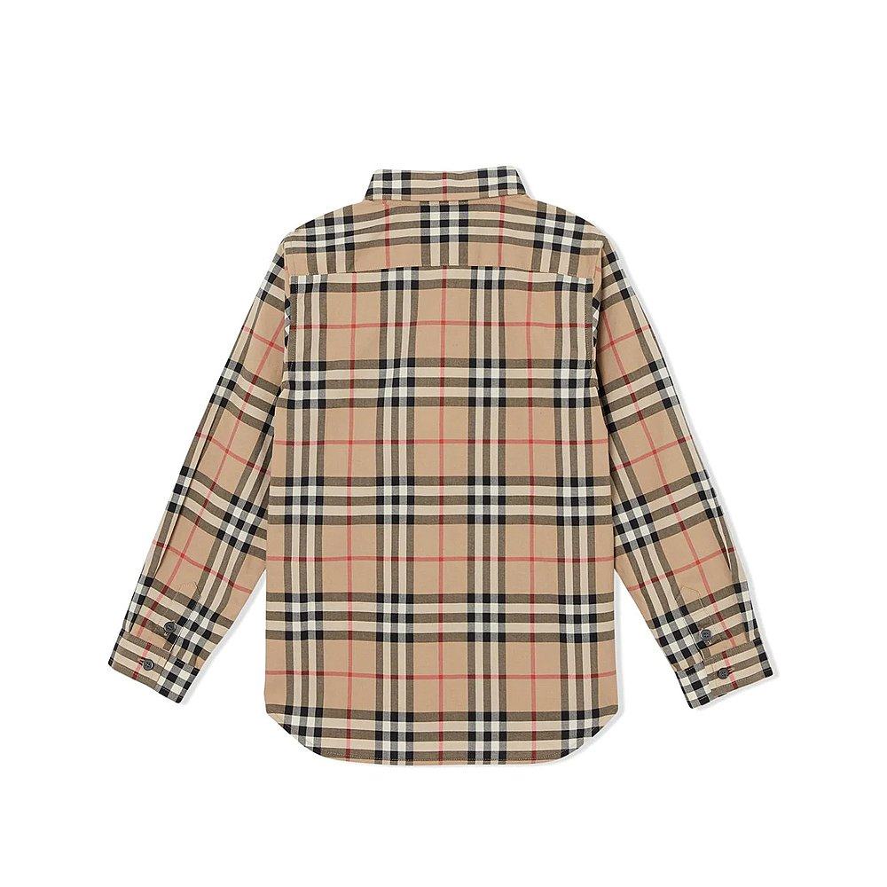 香港直邮burberry kids巴宝莉衬衫 天猫国际香港直购衬衫