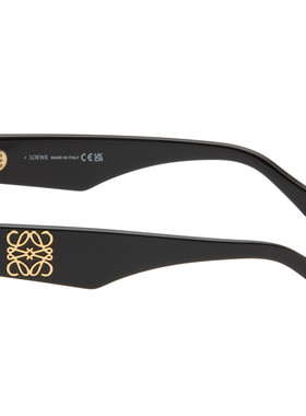 LOEWE 罗意威 男士 黑色太阳镜 LW40101I4601A192337118555SHINYB