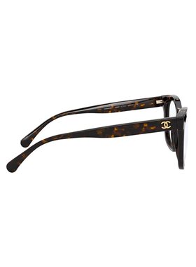 CHANEL 女士眼镜 CH3392C714 CO 黑色 徽标平光镜
