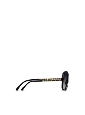 CHANEL 女士太阳镜 CH5210QN5013C CO 灰色 徽标太支付后1h可退