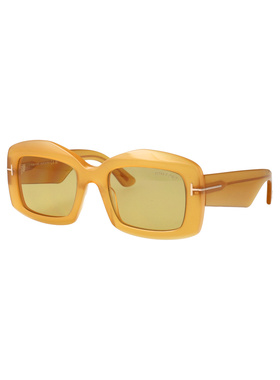 TOM FORD 女士太阳镜 FT121839E SS2026 黄色 VENETIA
