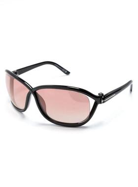 TOM FORD 女士眼镜 FT106901Z AW2025 粉红色 椭圆形框太阳镜