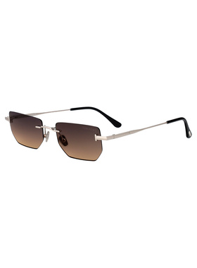 TOM FORD 女士太阳镜 FT135516B CO 棕色 几何太阳镜