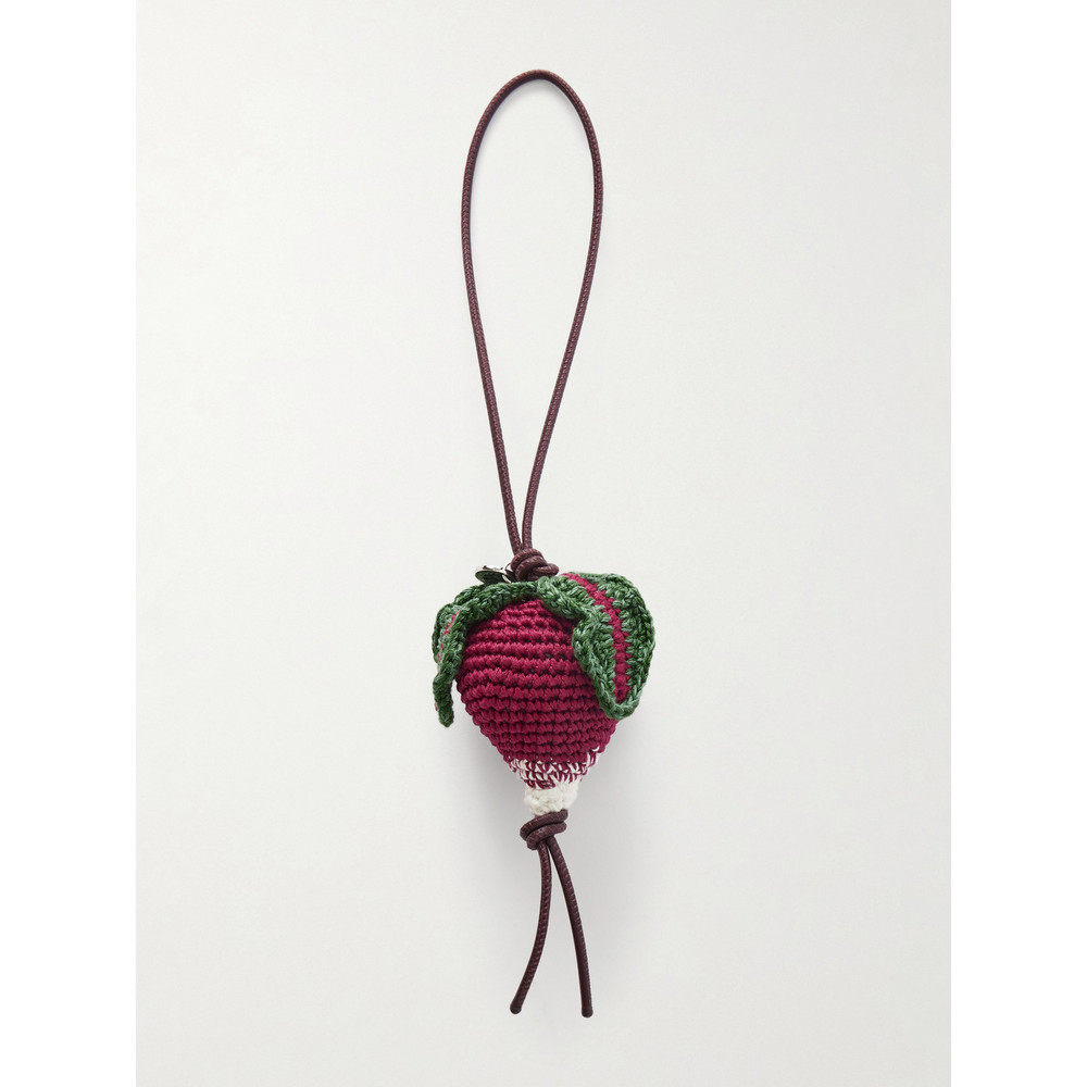 潮奢 J.W. Anderson 男士 Radish 钩花棉包包配饰 AC0423FA0496,淘宝优惠券,粉丝福利购,淘宝优惠卷