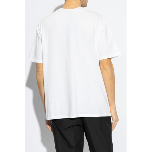 BALMAIN 男士T恤 EH1EH170PC74GQV SS2025 白色 - 图3