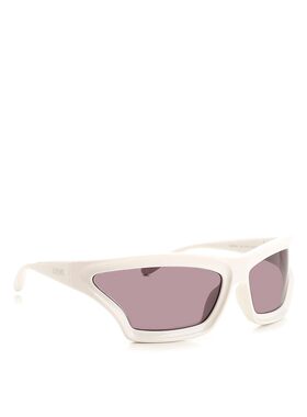 LOEWE 男士太阳镜 LW40143U7025A8439 CO 白色 Arch Mask Sunglas