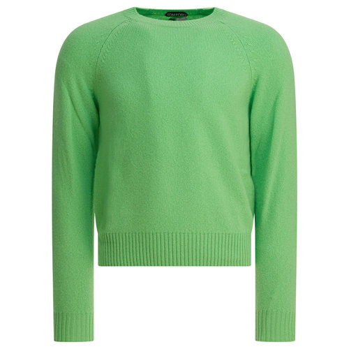 TOM FORD 男士针织衫 KCL064YMK097FG266GREEN AW【付后1h可退】 - 图0