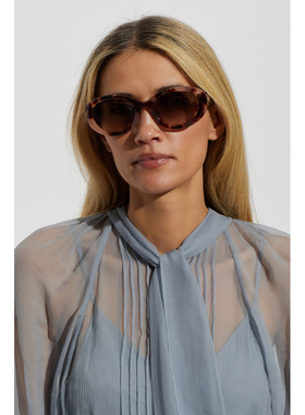CHLOÉ 女士太阳镜 CH0323SK0006 CO 棕色 Sunglasses