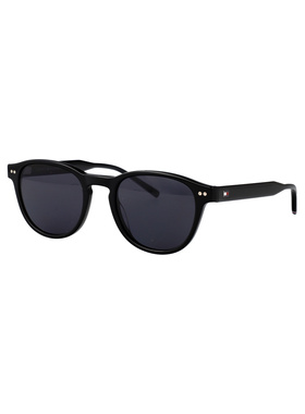 TOMMY HILFIGER 男士太阳镜 TH2186S807 AW2025 黑色