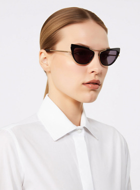 MAX MARA 女士太阳镜 2614801046001001 SS2026 黑色