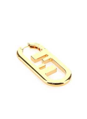 FENDI 女士项链 8AH289B08F0CFK CO 黄色 Gold metal O Clock ear