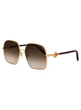 FENDI 女士太阳镜 FE40218U30T SS2026 金色 FF DIAMONDS