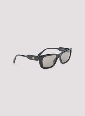 MIU MIU 女士太阳镜 0MUB12S16K80Q AW2026 黑色