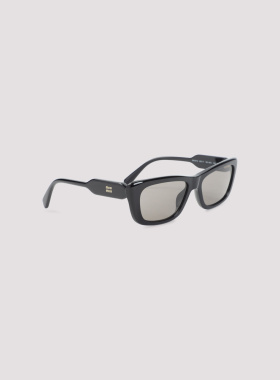 MIU MIU 女士太阳镜 0MUB12S16K80Q AW2026 黑色