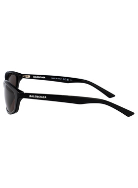 1h可退 BALENCIAGA 男士太阳镜 BB0401S001 CO 黑色