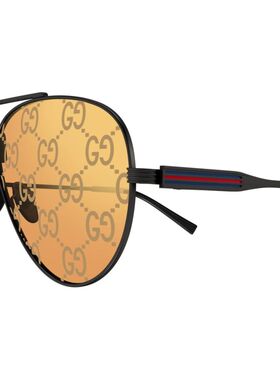 GUCCI 男士眼镜 GG1874S005 SS2025 古驰 花色飞行员太阳镜配饰