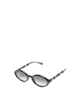 GUCCI 女士眼镜 859520J16911012 SS2026 古驰灰色几何 太阳镜