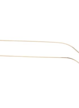 1h可退 潮奢 Thom Browne 汤姆 布朗 男士 金色 Titanium Squared