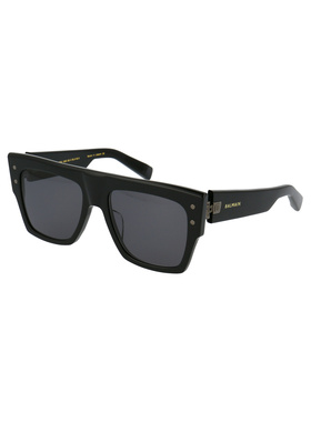 1h可退 BALMAIN 女士太阳镜 BPS100C56C AW2025 黑色 B-I