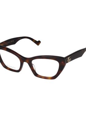 GUCCI 女士眼镜 GG1334O002 SS2025 黑色 GG1334O古驰