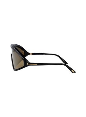 1h可退 TOM FORD 女士眼镜 FT112101G-0 SS2025 黑色 LORNA新款