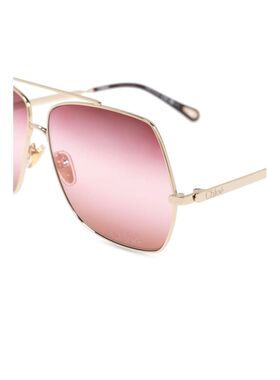 1h可退 CHLOÉ 女士眼镜 CH0278S003 CO 粉红色 Aly sunglasses