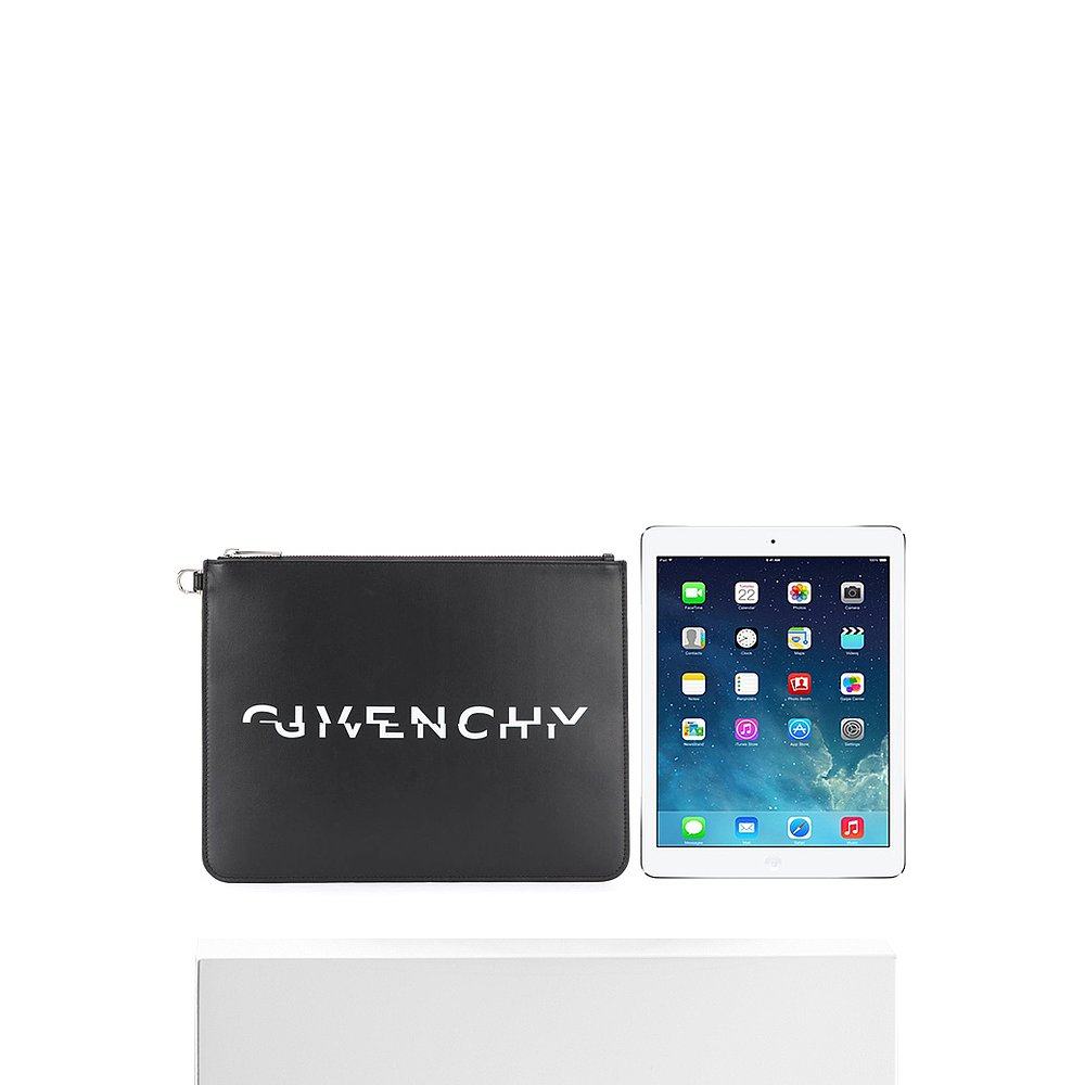 香港直邮givenchy黑色男士手拿包 天猫国际香港直购男士包袋