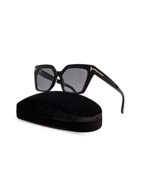 TOM FORD 女士太阳镜 FT103005301D CO 黑色 Polarized sunglasse