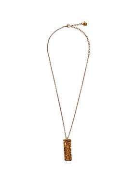 VERSACE 女士项链 10215931A006203J240 AW2025 金色锁骨链吊坠