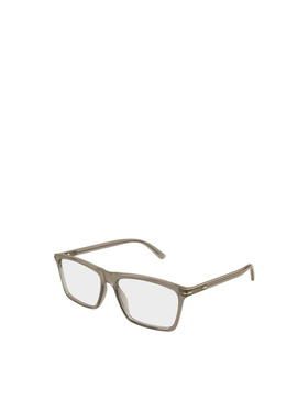 GUCCI 男士眼镜 GG1445O014 SS2026 灰色 几何平光镜古驰