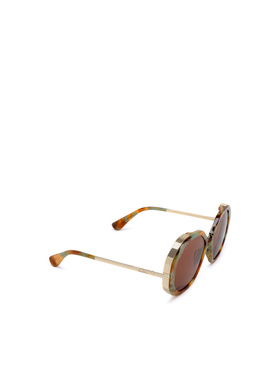 MAX MARA 女士眼镜 MM009456E AW2025 棕色 LIZ