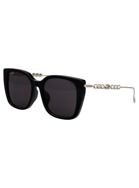 GUCCI 女士太阳镜 GG1971SA002 AW2025 黑色 GG1971SA