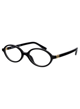MIU MIU 女士眼镜 0MU01XV1AB1O1 SS2025 黑色 Glasses