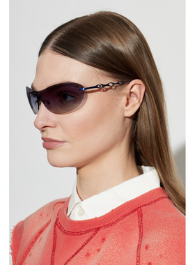 DIESEL 男士太阳镜 0DL10060102414 SS2026 紫色 Sunglasses `0DL