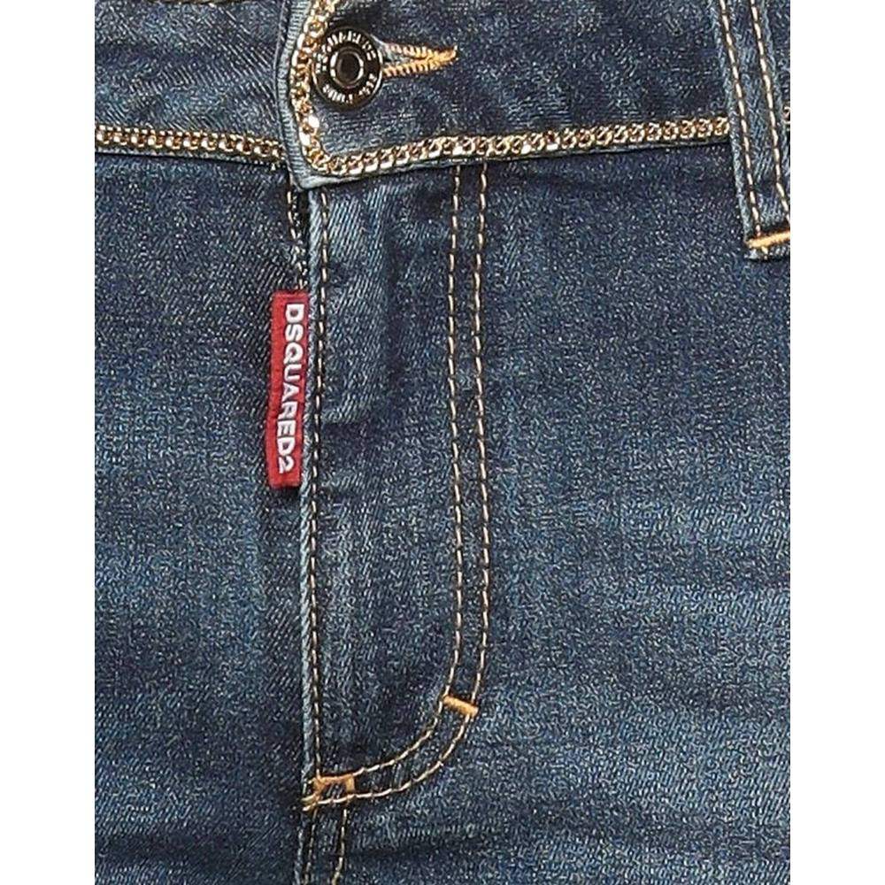 1h可退 潮奢 Dsquared2 二次方 女士 紧身牛仔裤,淘宝优惠券,粉丝福利购,淘宝优惠卷