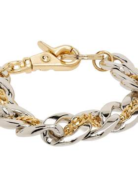 1h可退 潮奢 Sacai 女士 Thick Chain 踝链 2601119S手链配饰