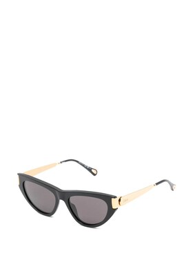CHLOÉ 女士太阳镜 CH0350S001BLACK SS2026 花色
