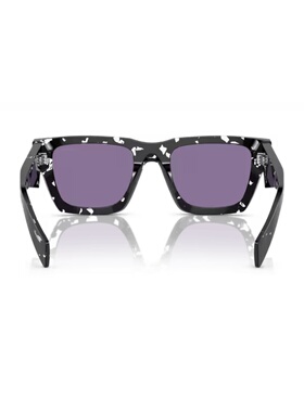 PRADA 男士太阳镜 PRA06S15O50B CO 紫色 几何形框太阳镜