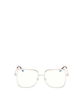 TOM FORD 女士眼镜 FT6098B028 SS2026 白色 全框平光镜