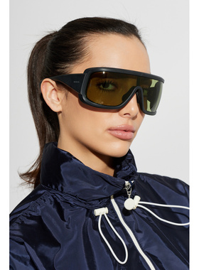 MONCLER 男士太阳镜 0ME80030500682 SS2026 黑色 