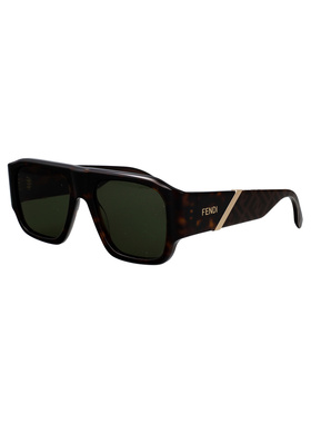 FENDI 男士太阳镜 FE40198I52N SS2026 花色 FENDI DIAGONAL