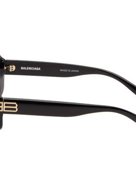 Balenciaga 巴黎世家 女士 黑色 Casino Cateye 太阳镜 BB0432S00