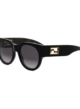 FENDI 女士太阳镜 FE40147I01B CO 黑色