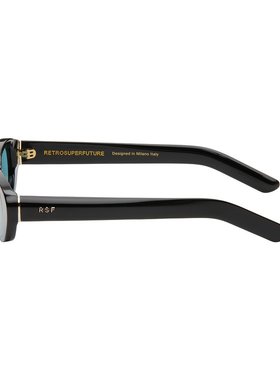 1h可退 潮奢 RETROSUPERFUTURE 男士 黑色 Vega 太阳镜 QQ7
