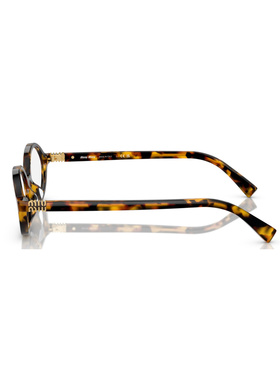 MIU MIU 男士眼镜 01XVVISTAVAU1O1 SS2025 棕色 1LU653S0A