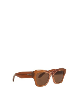 ALAIA 女士眼镜 AA0103S00250 AW2026 棕色 方形太阳镜